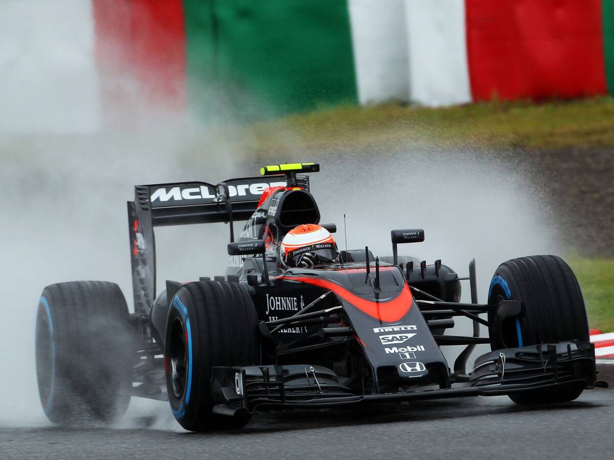 Foto zur News: McLaren-Honda: Regen und Druck beim wichtigen Heimspiel