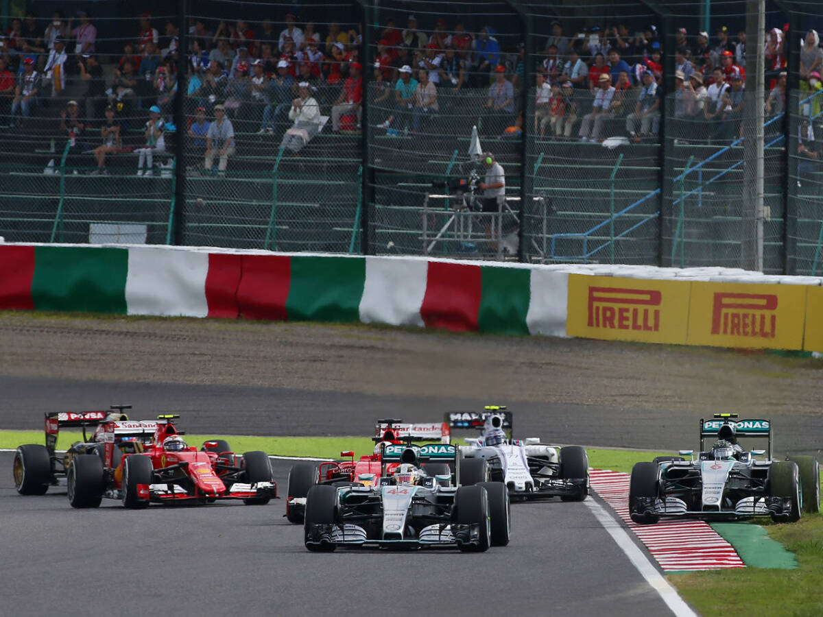 Foto zur News: Lewis Hamilton #AND# Nico Rosberg: Ein letzter Nadelstich