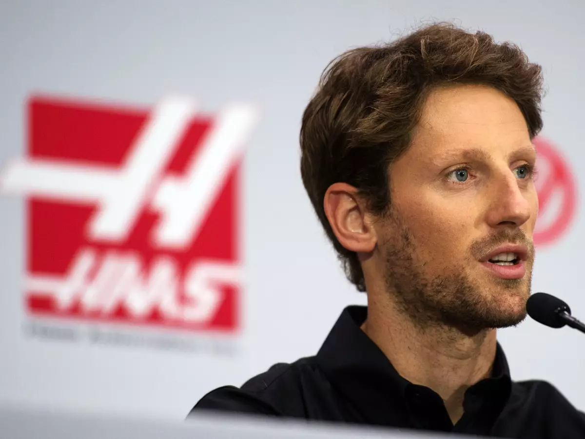 Romain Grosjean Foto zur News: Haas-Neuzugang Grosjean: "Früh ein paar Punkte einfahren"