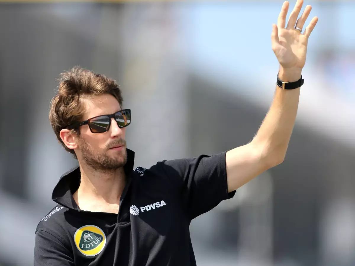 Foto zur News: Romain Grosjean: Emotionaler Abschied aus Enstone