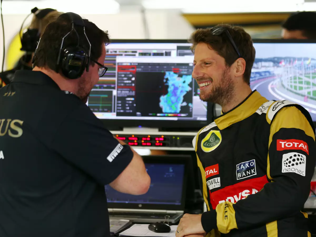 Foto zur News: Lotus in Sotschi: Sechste Top-10-Quali in Folge für Grosjean