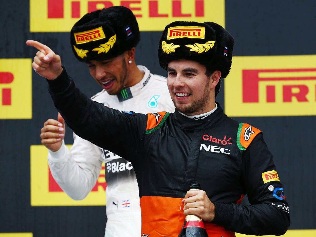 Foto zur News: Force India: Perez im Glück, Hülkenberg mit Start-Aus