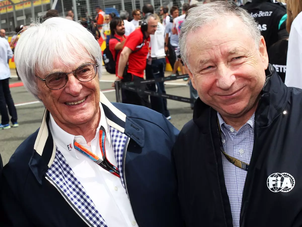 Bernie Ecclestone, Jean Todt Foto zur News: Todt über Ecclestone: "Müssen im selben Bett schlafen"
