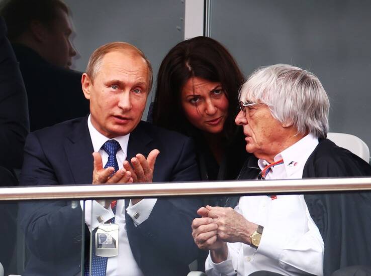 Foto zur News: Bernie Ecclestone: Putin und Blatter gut, USA überheblich