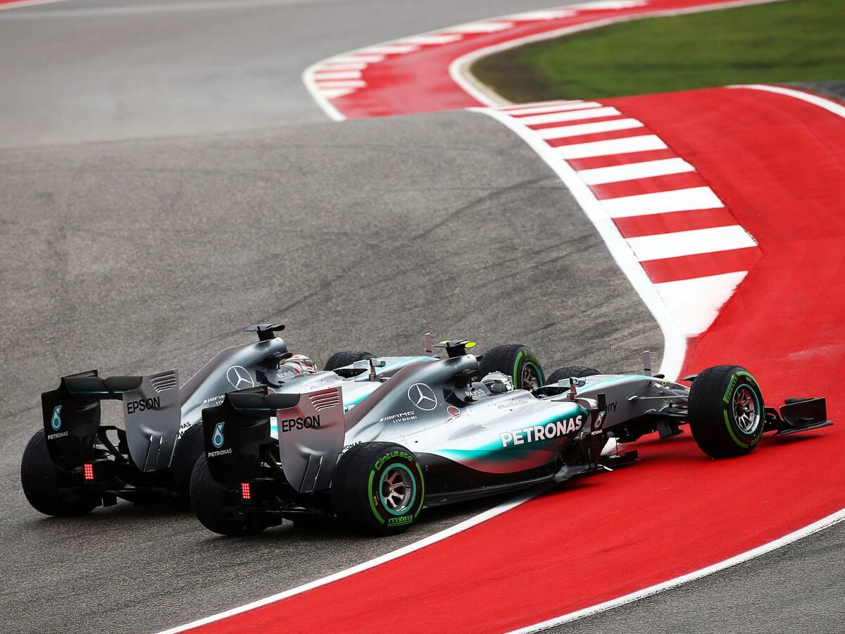 Foto zur News: Lewis Hamilton: Manöver gegen Nico Rosberg "keine Absicht"