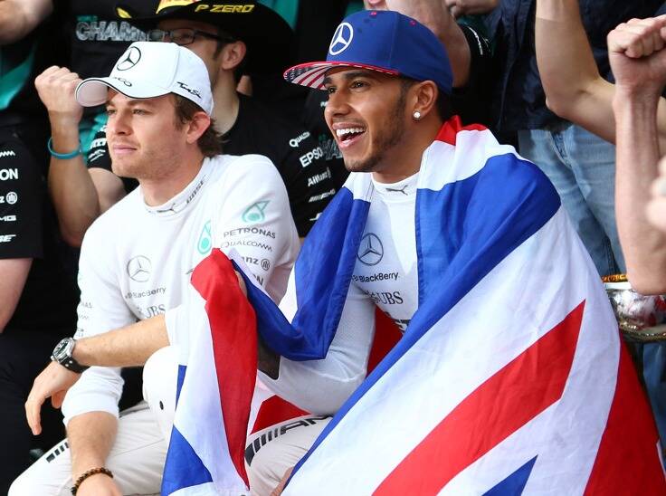 Foto zur News: Lewis Hamilton: Gespräch mit Rosberg "nicht notwendig"