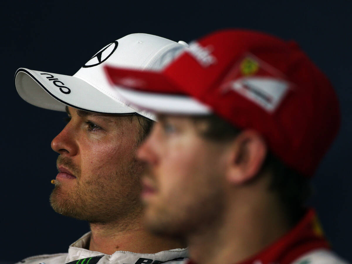 Foto zur News: Sebastian Vettel: Rosberg mit Hamilton "auf Augenhöhe"