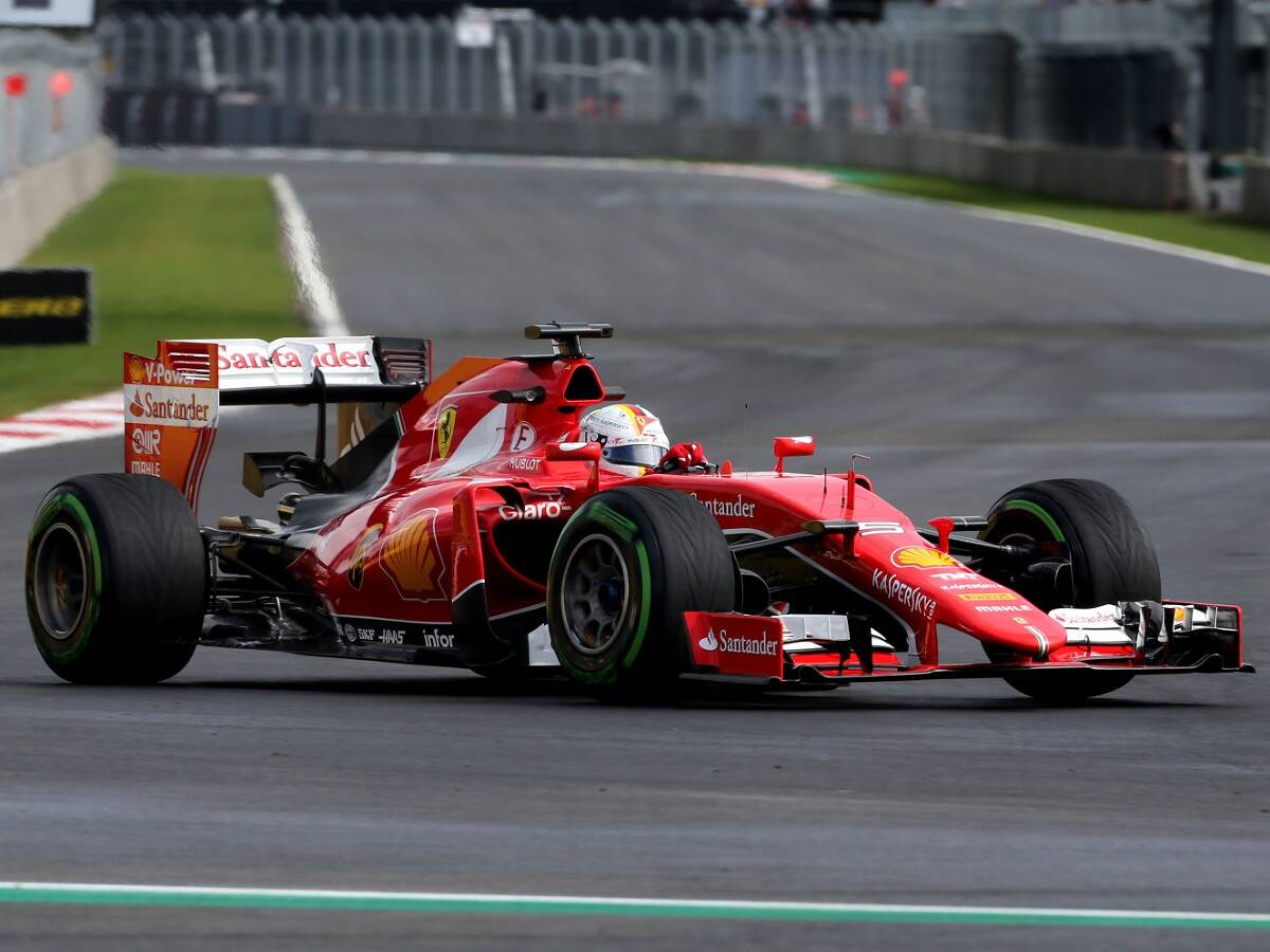 Foto zur News: Immer vorn dabei: Sebastian Vettel sieht Ferrari gut aufgestellt