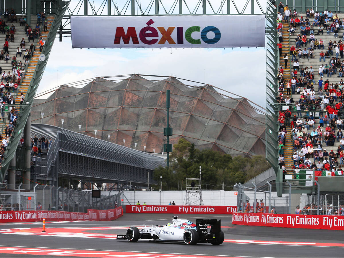 Foto zur News: Fahrer beklagen Mexiko-Rutschpartie: Eher Rallye als Formel 1