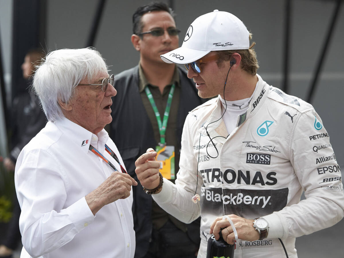 Foto zur News: Ecclestone stichelt: Rosbergs Leistung war nicht gut genug