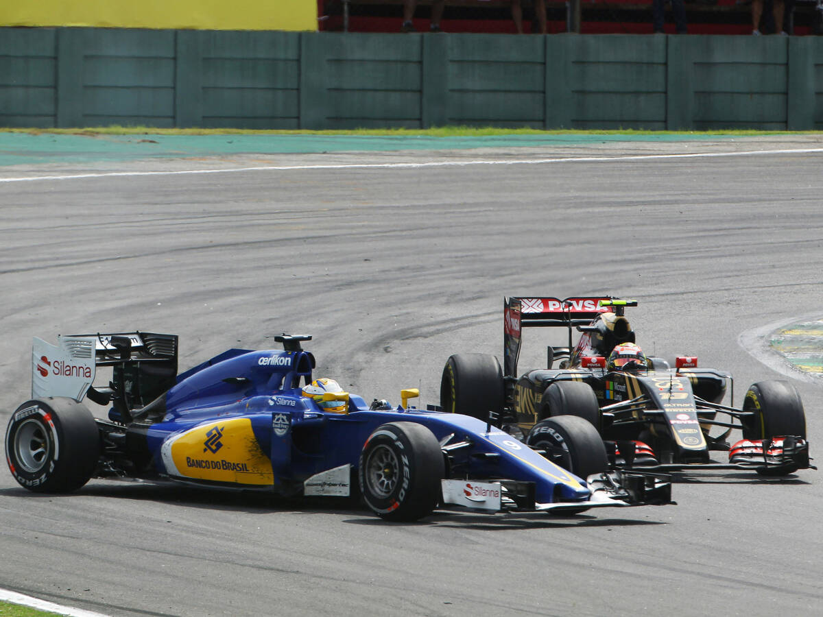 Foto zur News: Nach Ericsson-Kollision: Lotus hadert mit Maldonado-Strafe