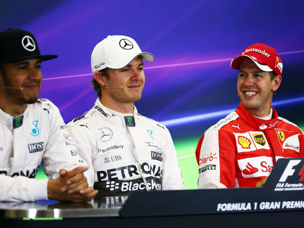 Foto zur News: Witze über Mercedes-Duell: Vettel sieht sich als "Therapeut"