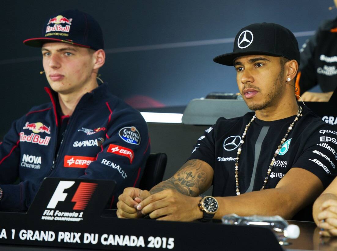 Foto zur News: "Überholkönig" Verstappen nimmt Lewis Hamilton in Schutz