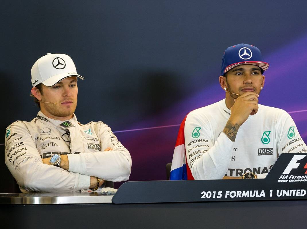 Foto zur News: Mercedes: Wie lange geht es mit Rosberg und Hamilton gut?