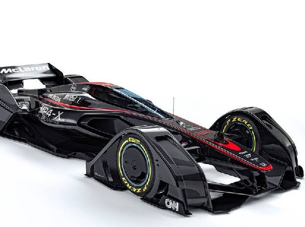 Foto zur News: McLaren zeigt futuristische Konzeptstudie MP4-X