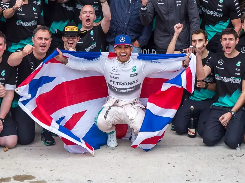 Lewis Hamilton Foto zur News: Teamchef-Umfrage: Lewis Hamilton bester Fahrer 2015