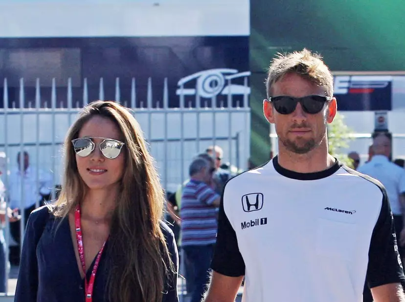 Foto zur News: Jenson Button und Ehefrau Jessica haben sich getrennt