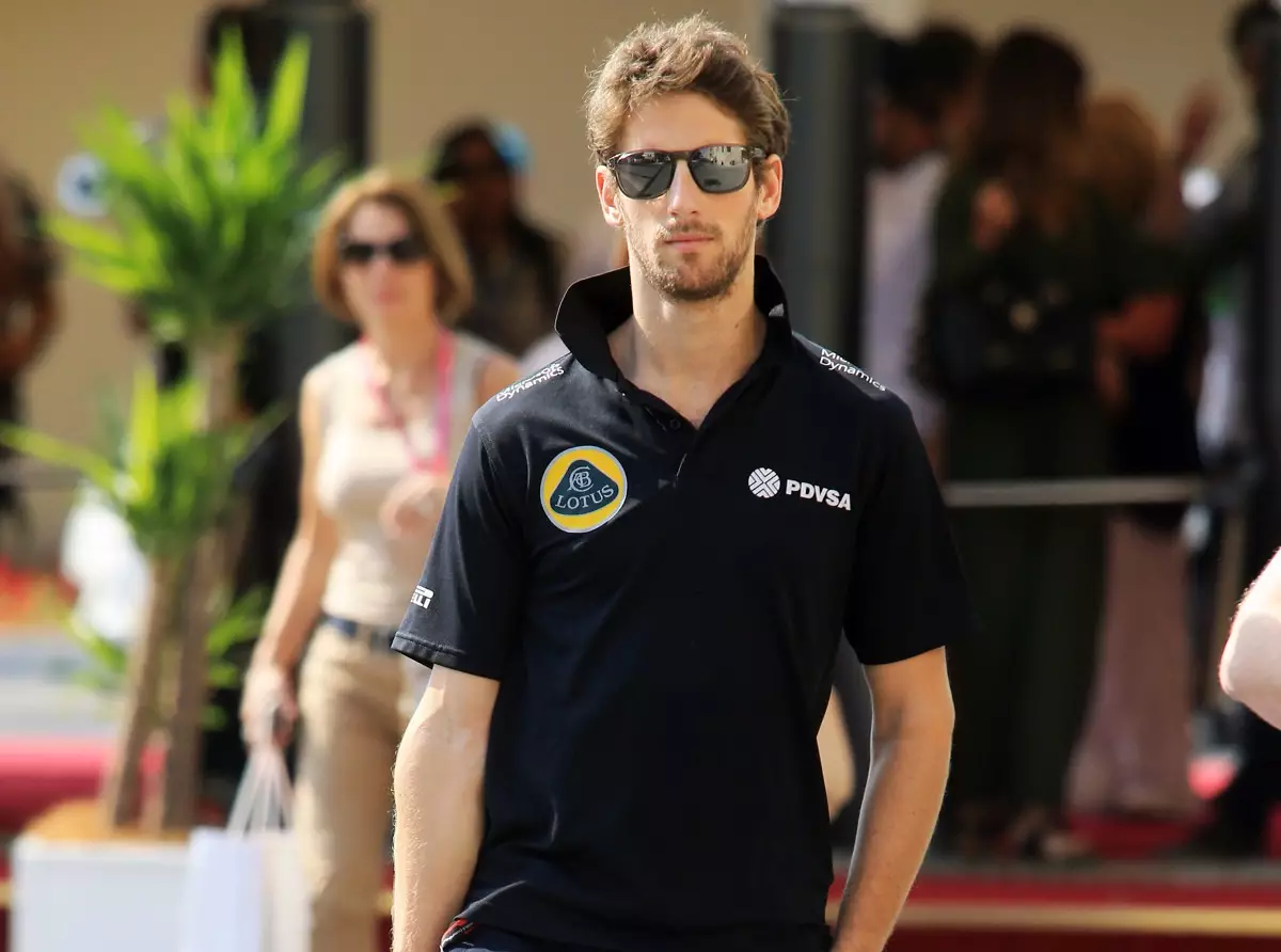 Romain Grosjean Foto zur News: Romain Grosjean: Kritik der Konkurrenten hinterließ Narben