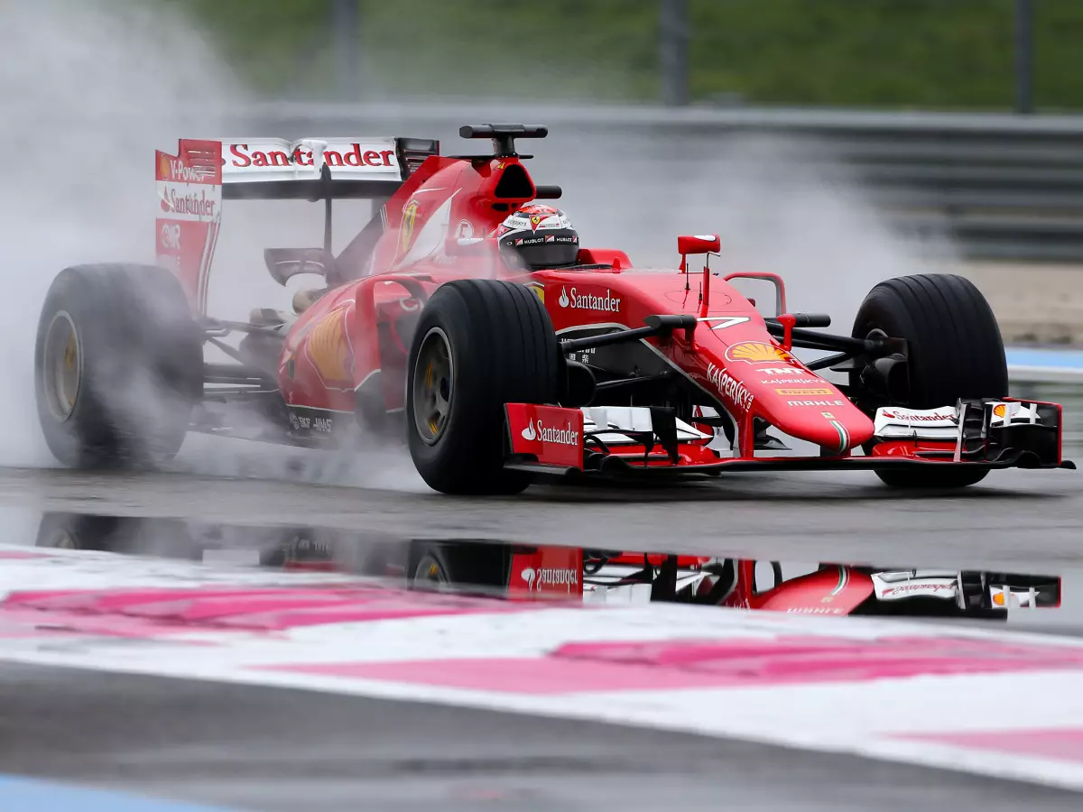 Foto zur News: Neue Regenreifen: Kimi Räikkönen und Ferrari skeptisch