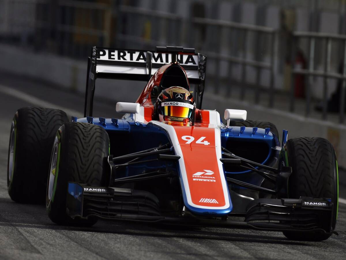 Foto zur News: Formel-1-Autos 2016: Manor zeigt sich in neuen Farben