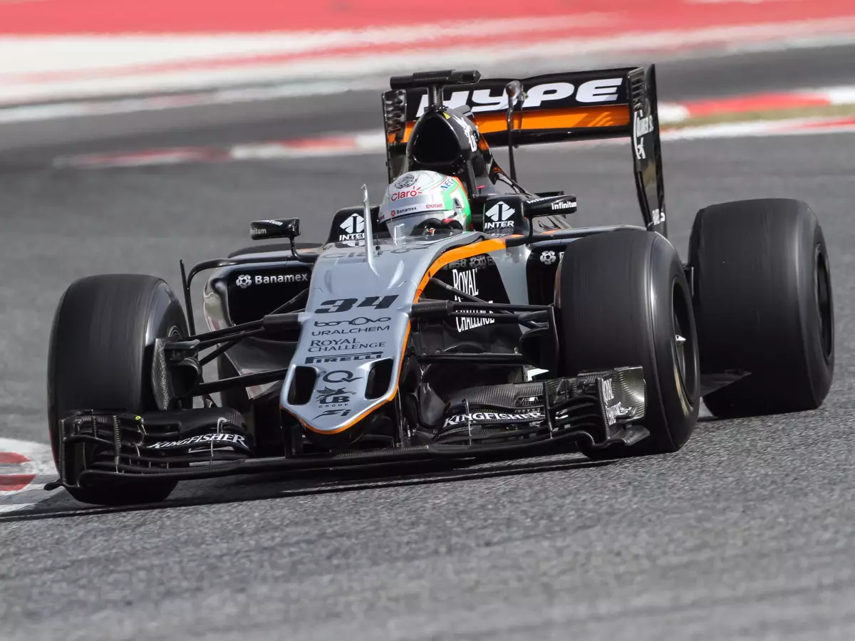 Alfonso Celis Jun. Foto zur News: Force India: Gleiche Motoren-Version wie Mercedes ein Vorteil