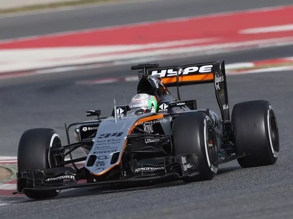 Foto zur News: Force India: Viel Lob für Rookie Alfonso Celis