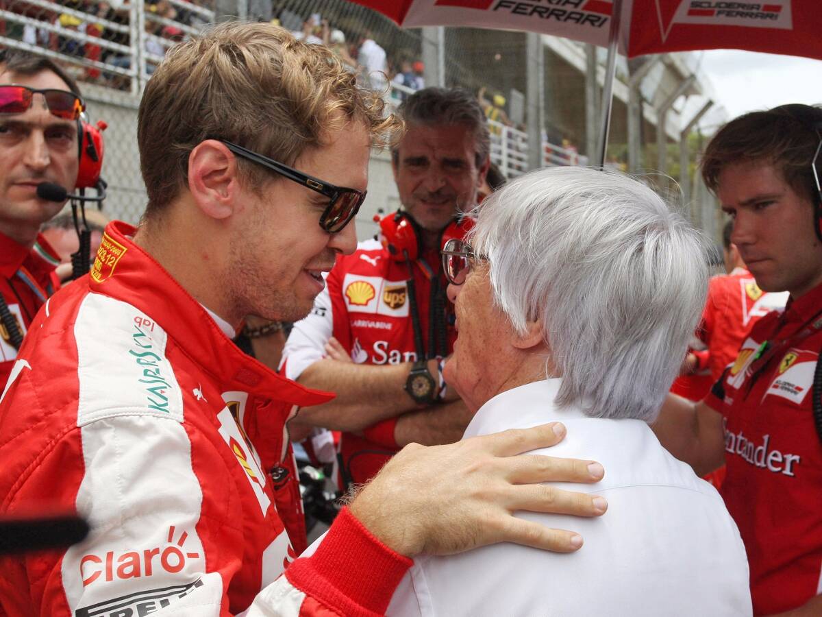 Foto zur News: Nach Kritik: Vettel zweifelt an Ecclestones "Liebe" zur Formel 1