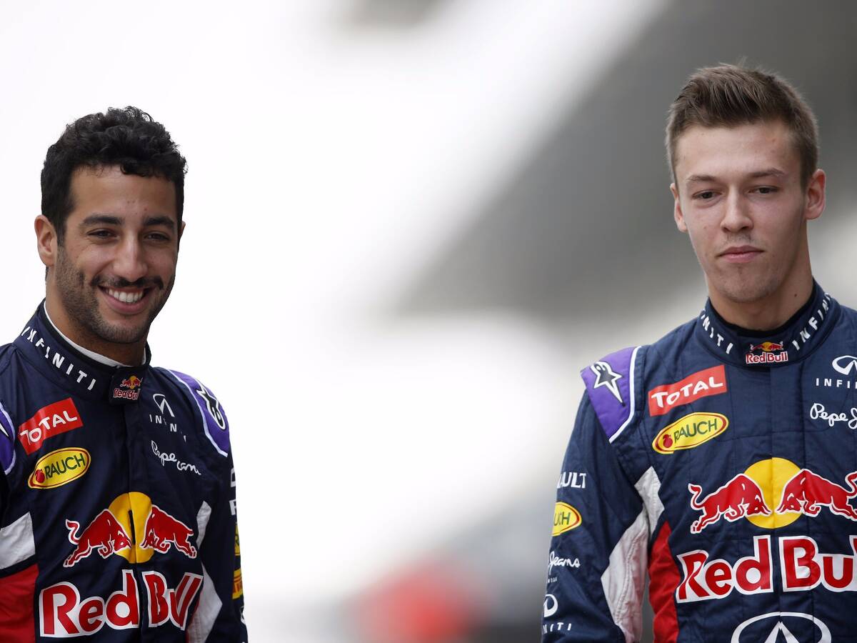 Foto zur News: Red Bull überzeugt: Ricciardo #AND# Kwjat auf dem richtigen Weg