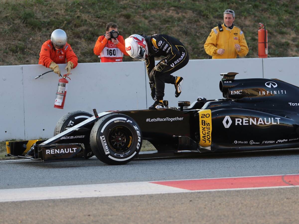 Foto zur News: Fortschritt bei Renault:  Magnussen bleibt (fast) ohne Probleme