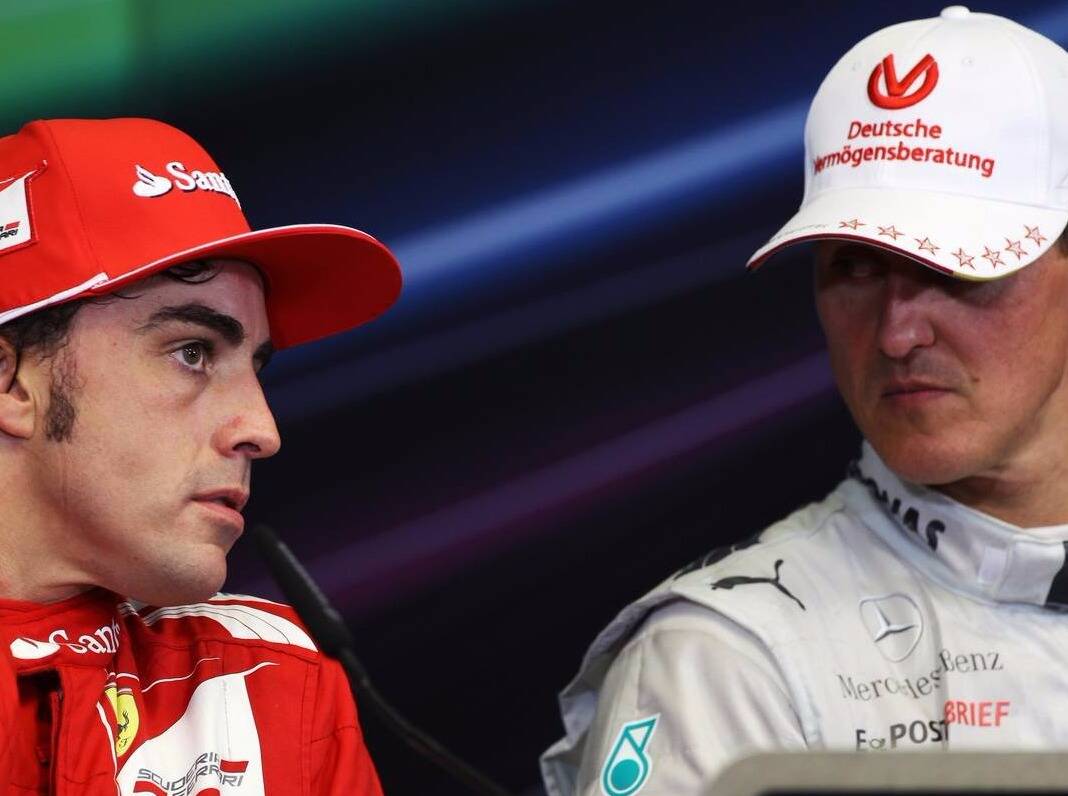 Foto zur News: Fernando Alonso: Traum-Teamkollege Michael Schumacher