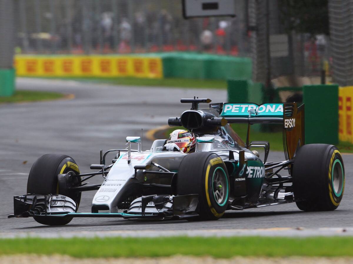 Foto zur News: Formel 1 Australien 2016: Hamilton im Abschlusstraining vorn
