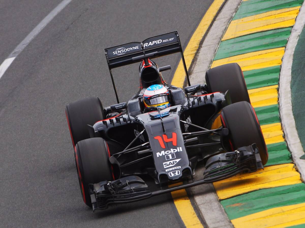 Foto zur News: McLaren-Honda: Alonso sieht "Licht am Ende des Tunnels"