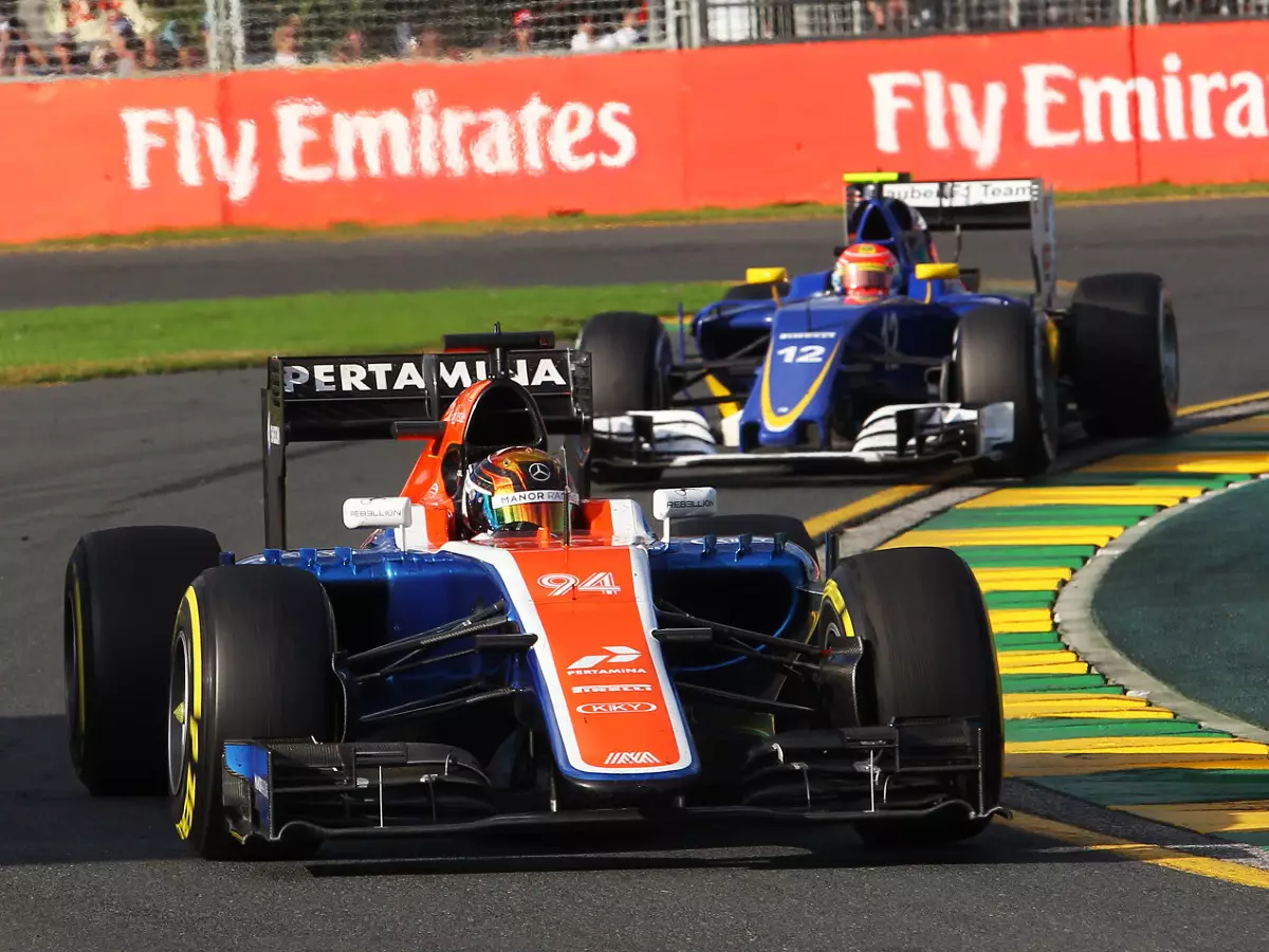 Foto zur News: Manor in Melbourne: Wehrlein Letzter, aber zufrieden