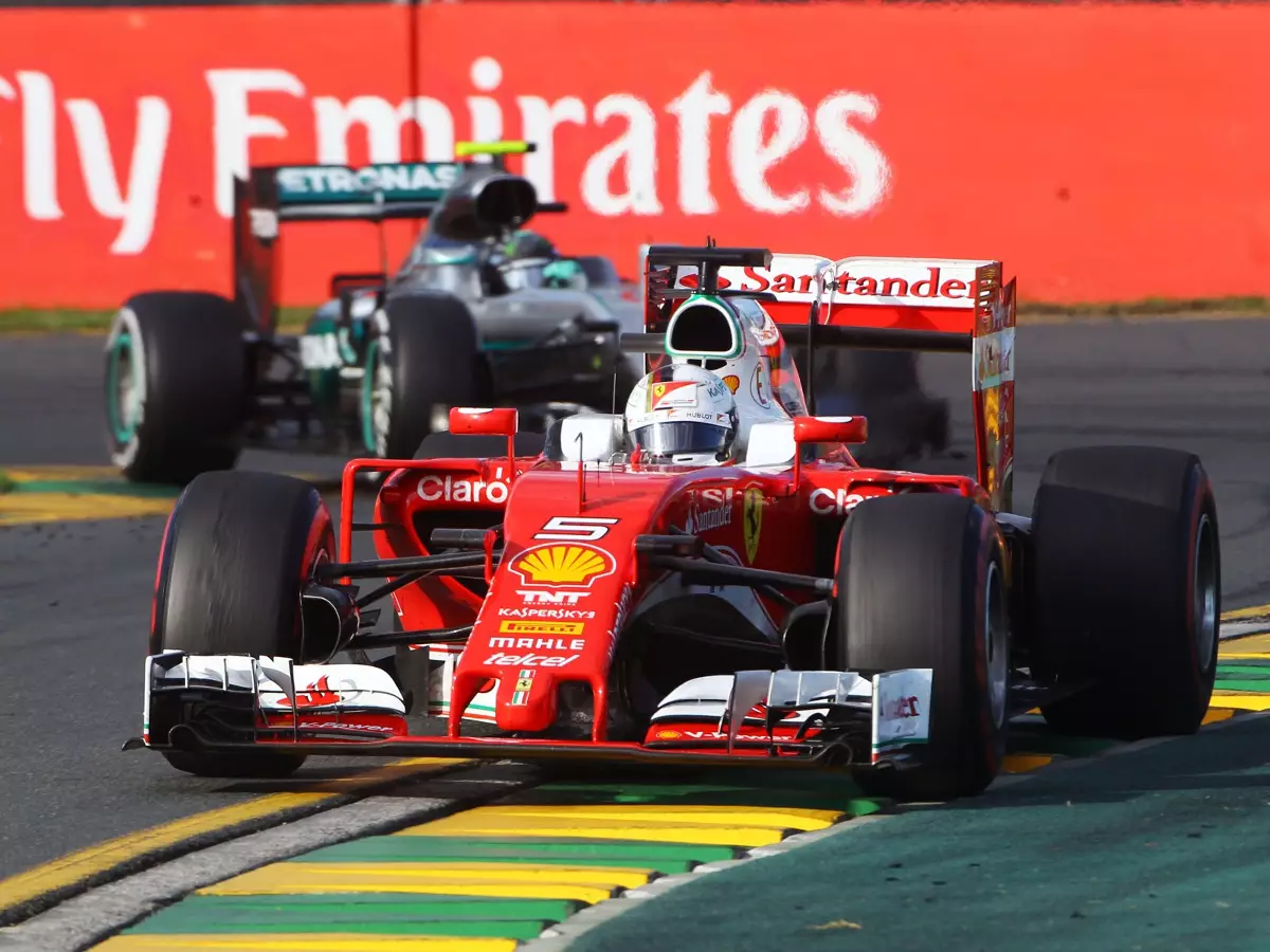 Sebastian Vettel Foto zur News: Ferrari auf der Jagd: Wann wird's mal wieder richtig Sommer?
