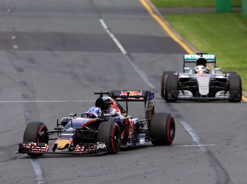 Foto zur News: Wie im Jahr 2008: Toro Rosso vor dem "A-Team" von Red Bull