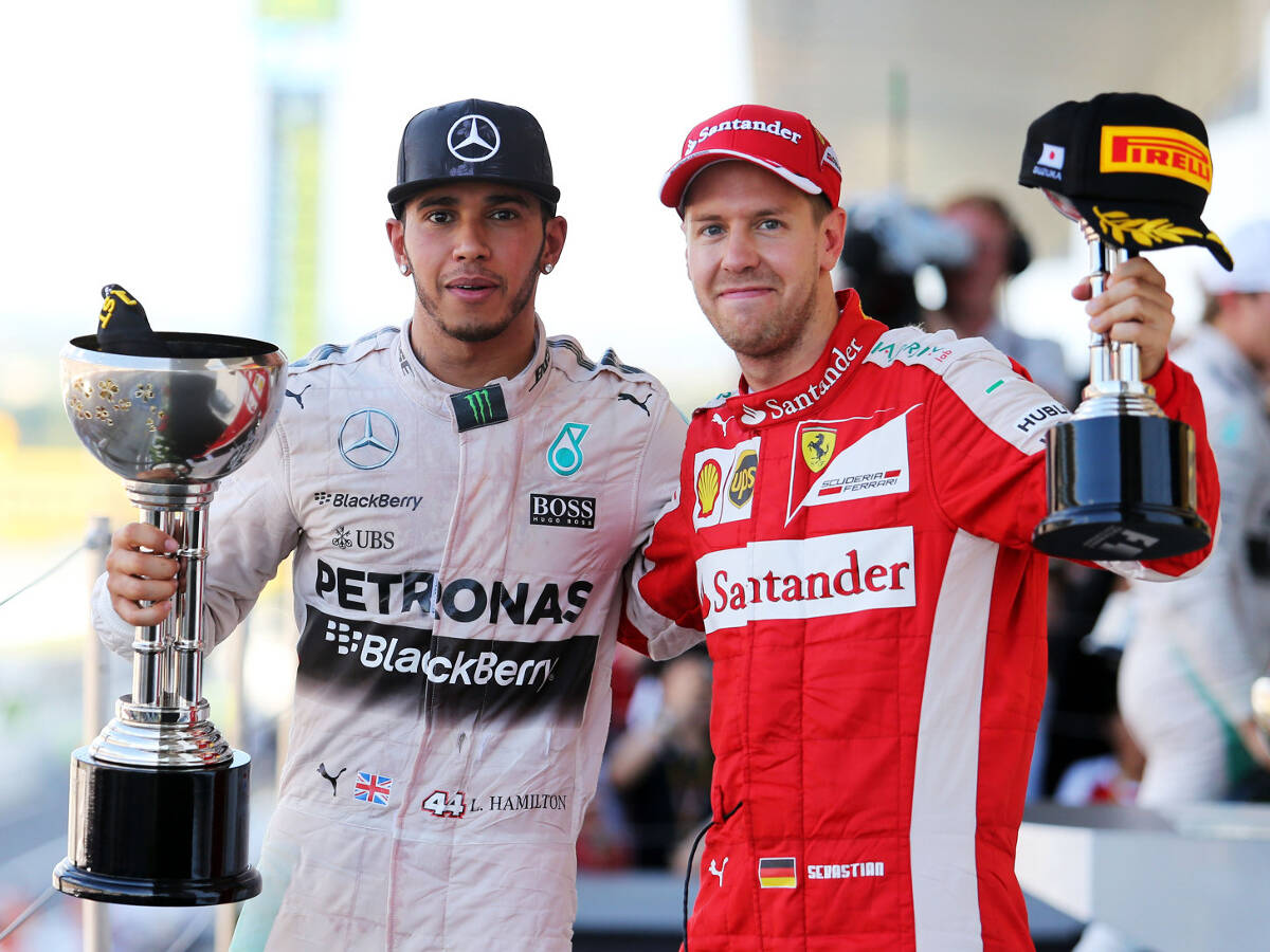Foto zur News: Lewis Hamilton rügt Kollegen: Nur Vettel macht den Mund auf
