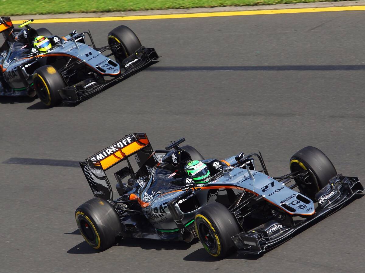 Foto zur News: Trotz Schlappe gegen Haas: Force India sieht sich im Aufwind