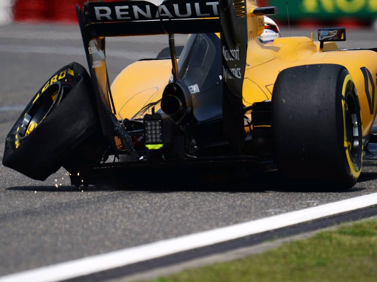 Foto zur News: Renault: Grund für Magnussens Reifenschaden ermittelt