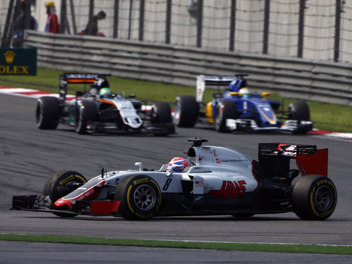 Foto zur News: Grosjean außer sich: "Dummer Ericsson" ruiniert sein Rennen