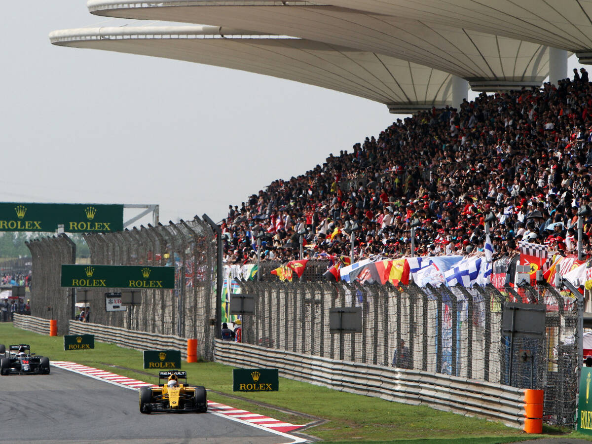 Foto zur News: Formel-1-Einschaltquoten China 2016: RTL mit Rückgang
