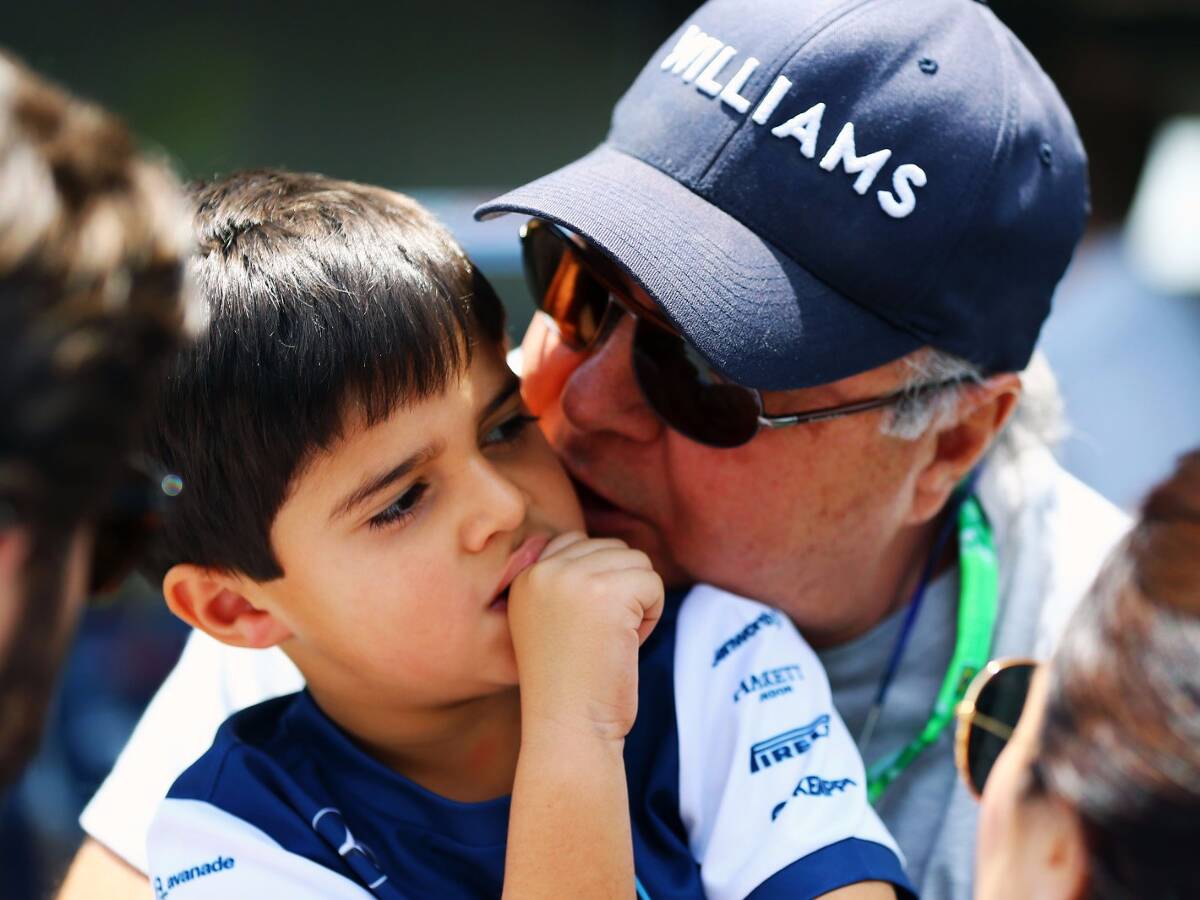 Foto zur News: Felipe Massa: Wie sein Sohn Daniel Ricciardo im Minikart bog