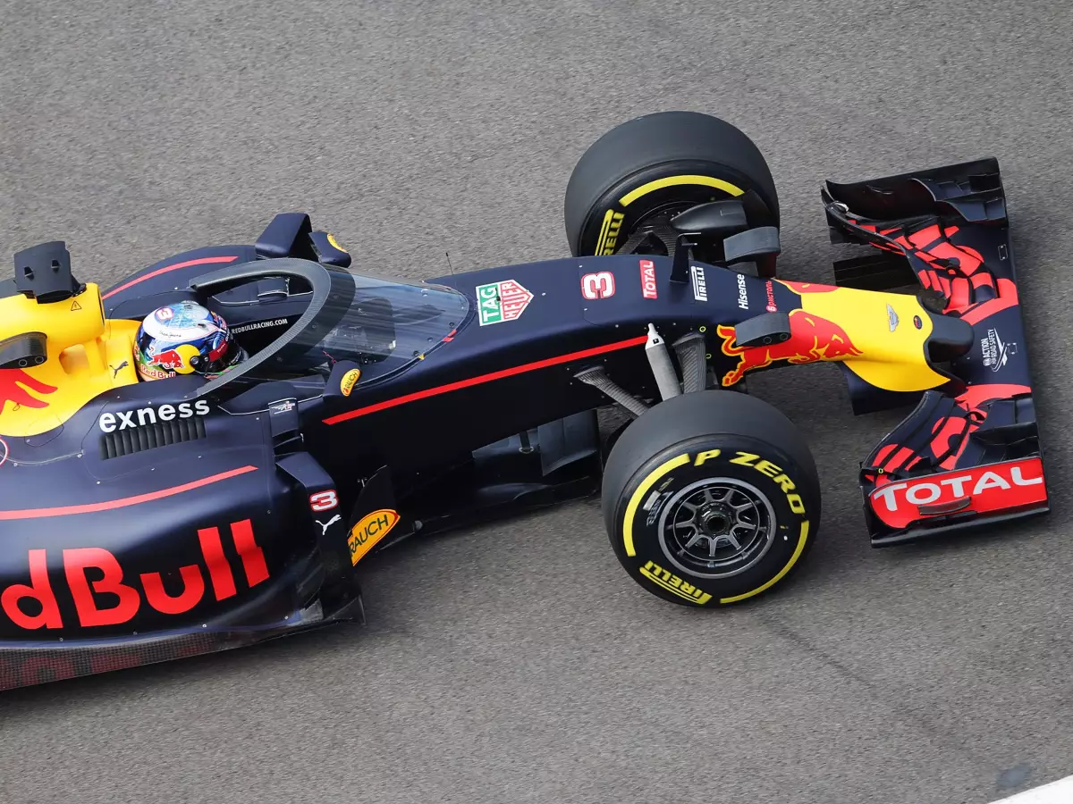Daniel Ricciardo, Cockpitschutz Foto zur News: Daniel Ricciardo lobt Cockpitschutz: "Ich konnte alles sehen"