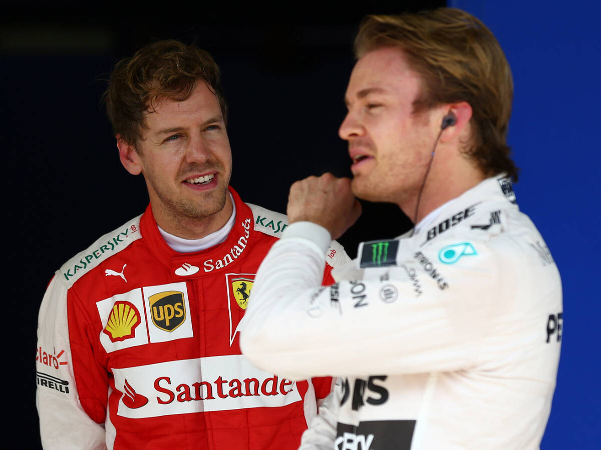 Foto zur News: Nach Wette mit Rosberg: Sebastian Vettel um 50 Euro reicher