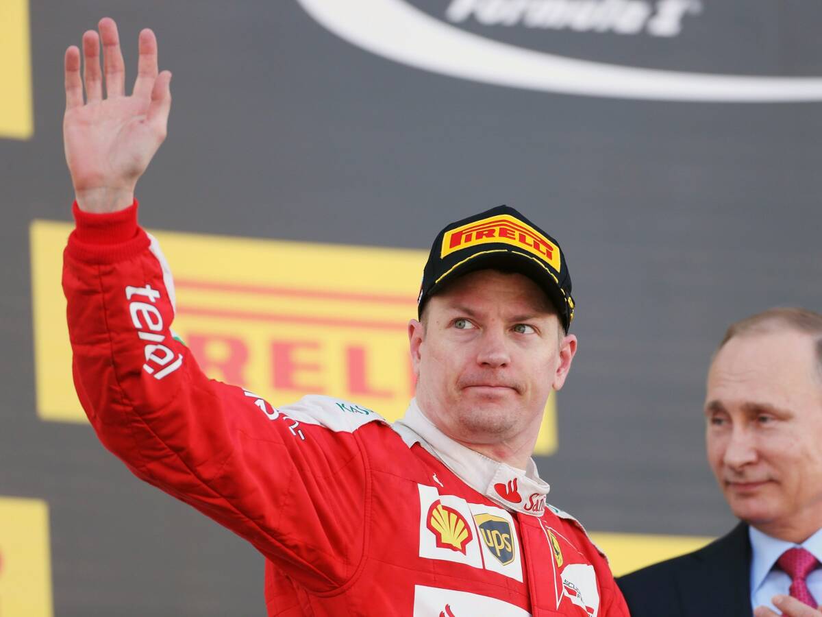 Foto zur News: Kimi Räikkönen in Sotschi: "Uns fehlte der Speed"