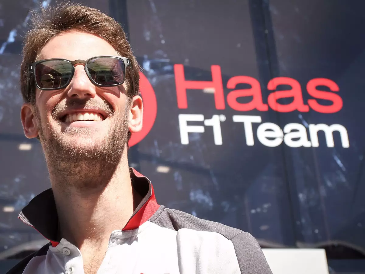 Foto zur News: Grosjean fühlt sich bei Haas wohl: Wie zur GP2-Zeit