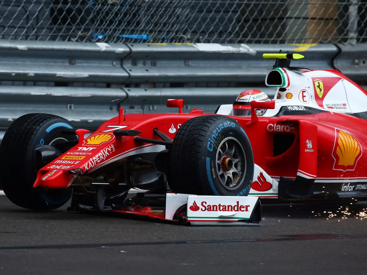 Foto zur News: Haarige Tunneldurchfahrt: Wieso Räikkönen keine Strafe erhielt