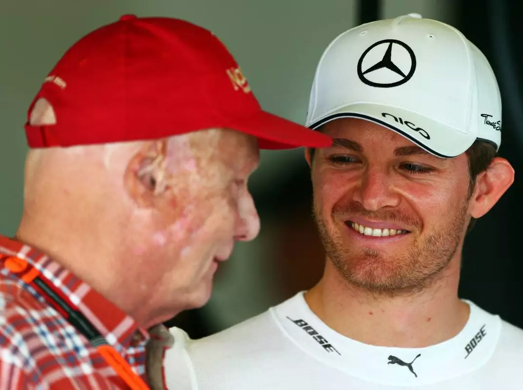 Niki Lauda, Nico Rosberg Foto zur News: Doppeltes Spiel: Rosberg verwundert über Lauda-Vorwürfe