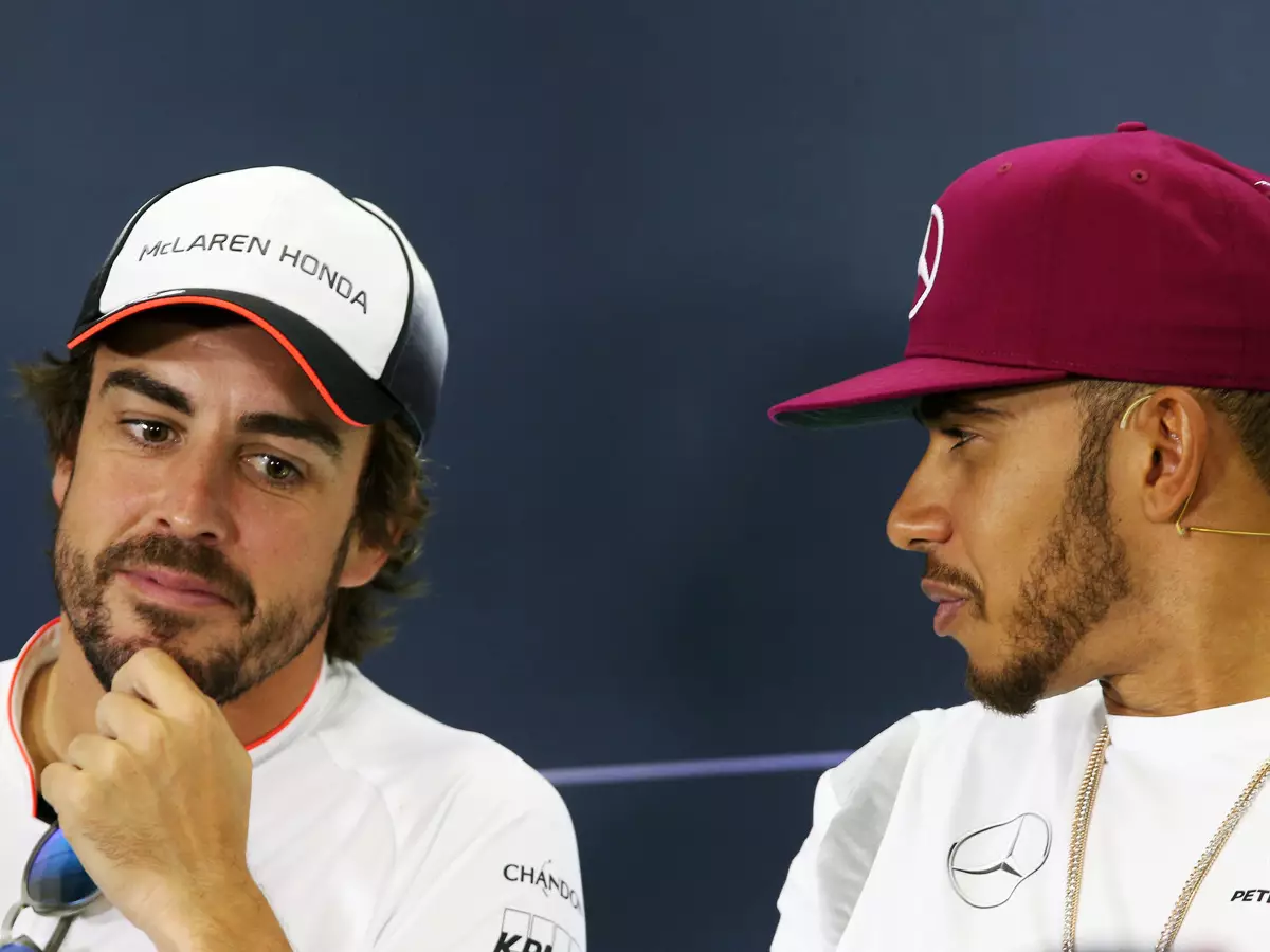 Foto zur News: Selbstfahrende Autos? Für Hamilton und Alonso ein No-Go