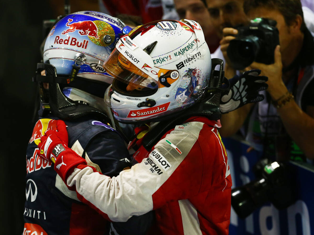 Foto zur News: Ferrari-Fahrer 2017: Vettel hätte mit Ricciardo "kein Problem"