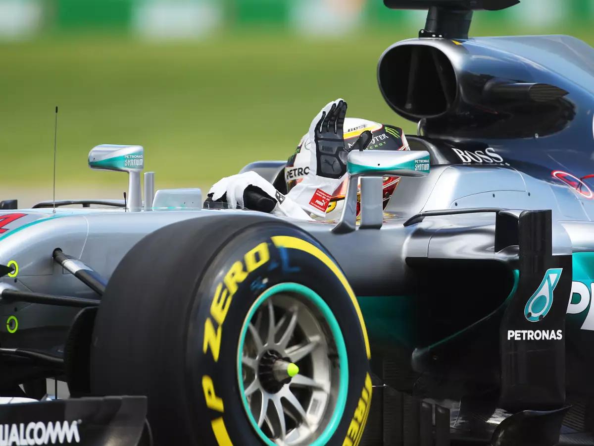 Foto zur News: Mercedes-Stallduell in Kanada: 2:0 für Lewis Hamilton